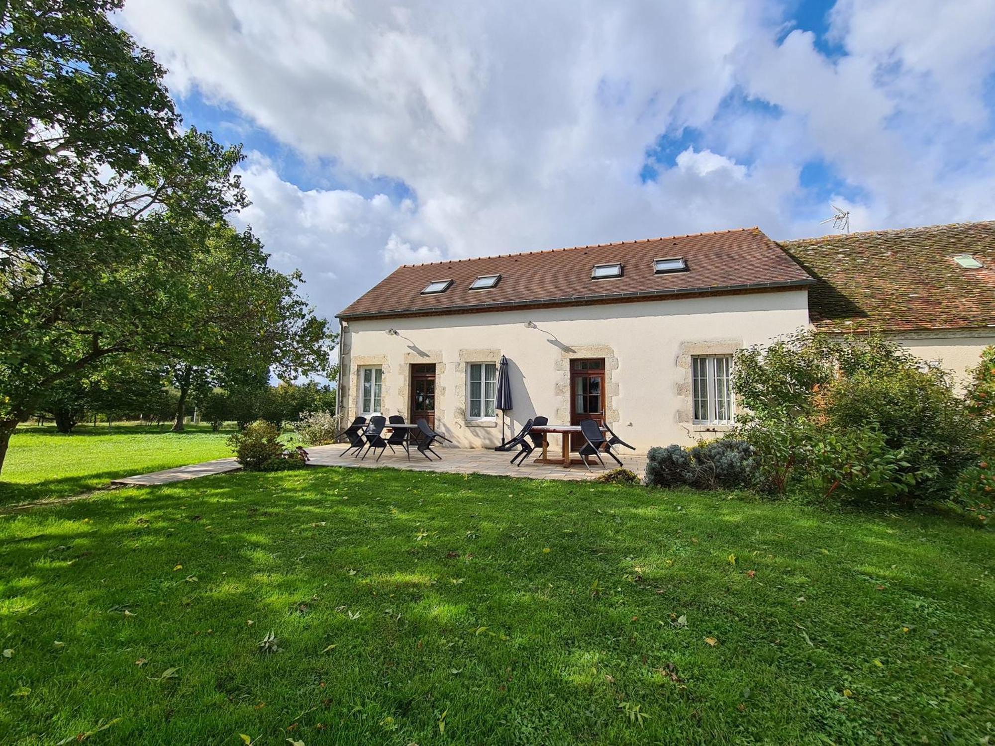 Gite Familial En Ferme Avec Jardin, Proche Foret Et Canal D'Orleans - Label Tourisme Et Handicap - Fr-1-590-7 Chailly-en-Gatinais Eksteriør billede